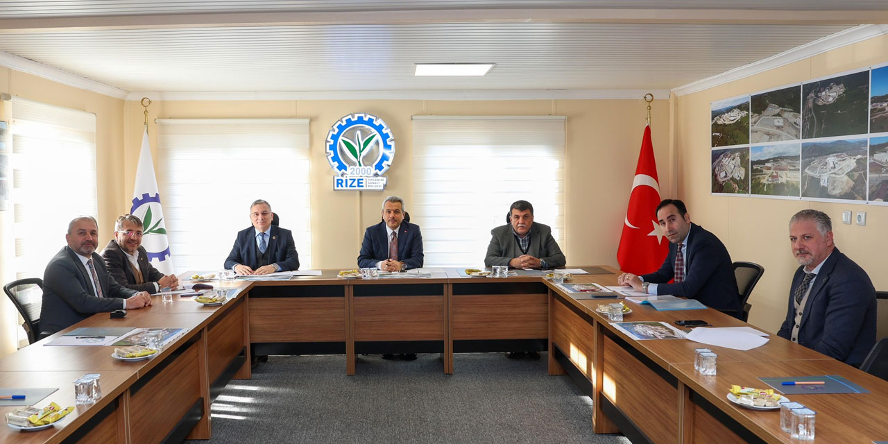 Rize OSB Aralık Ayı Yönetim Kurulu Toplantısı Gerçekleştirildi