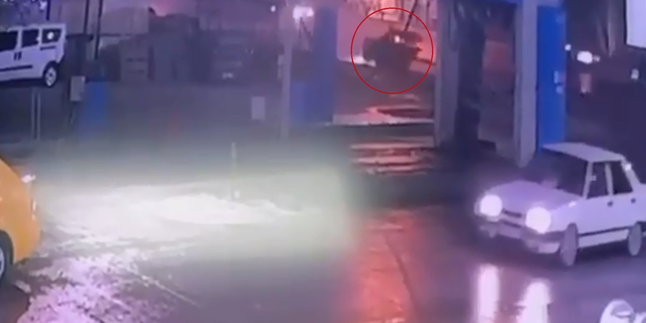 Ankara'da iki arkadaşın hayatını kaybettiği kazanın görüntüsü ortaya çıktı
