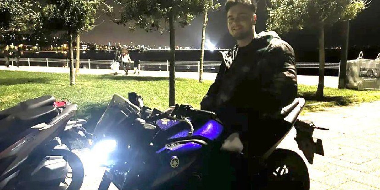 (Ek Fotoğraf) Maltepe'de Motosiklet Sürücüsünün Hayatını Kaybettiği Kaza Kamerada