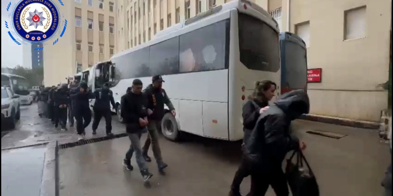 Diyarbakır merkezli 9 ilde 'Bungalov Sarmalı' operasyonu; 12 tutuklama
