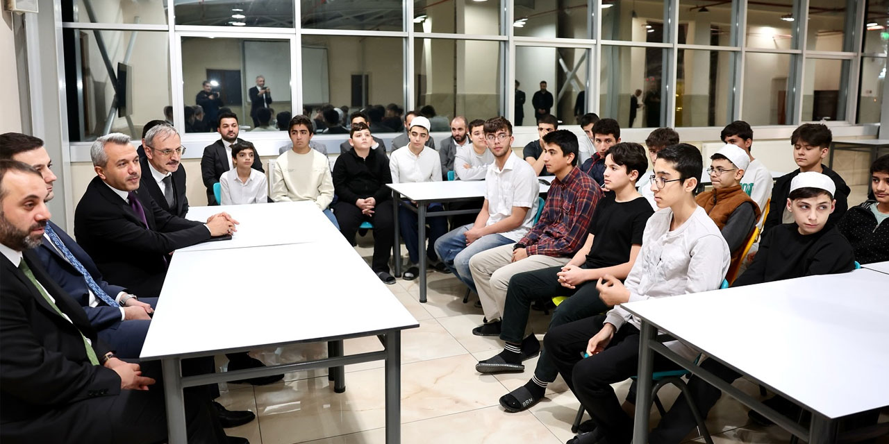 Rize Valisi Baydaş’tan Kur’an Eğitim Merkezi’ne Ziyaret