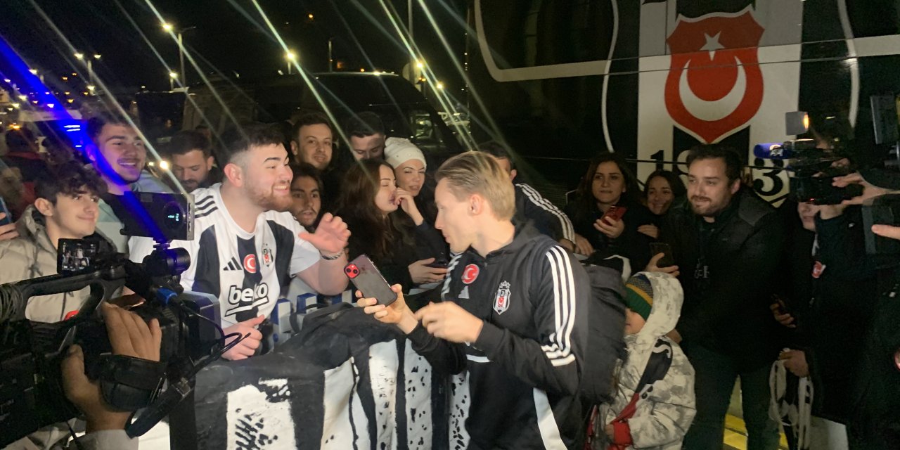 Beşiktaş kafilesi Rize’de