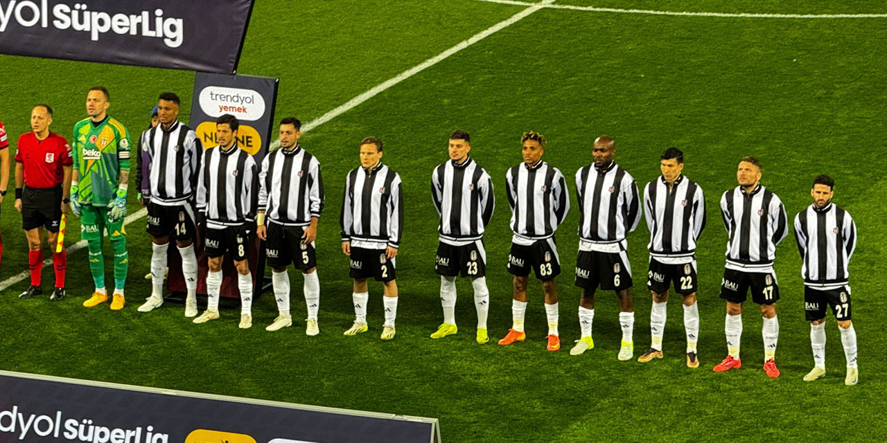 Beşiktaş'ın Çaykur Rizespor maçı ilk 11'i belli oldu