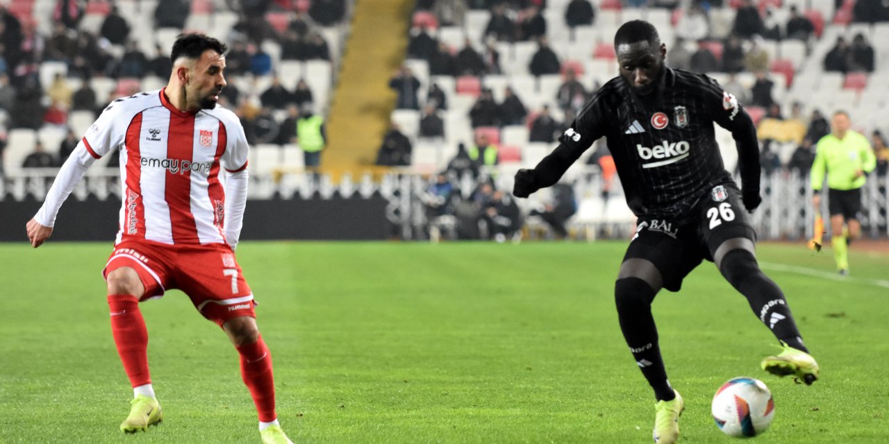 Sivasspor - Beşiktaş: 0-1