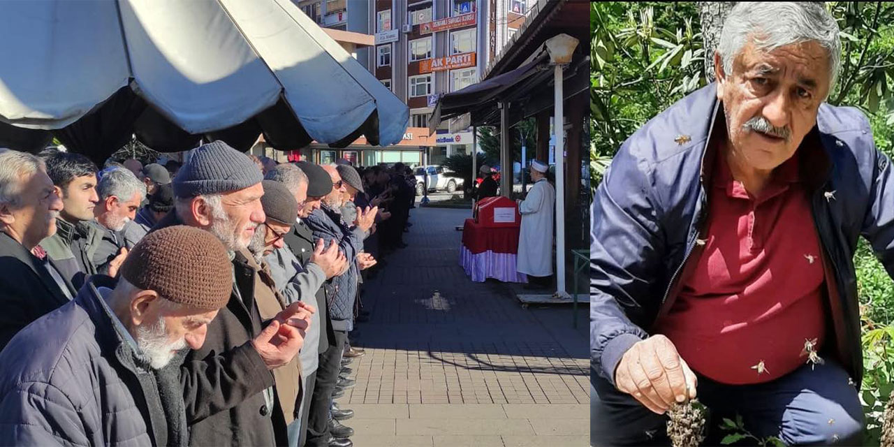 Kıbrıs Gazisi Hamza Özgümüş Rize'de Son Yolculuğuna Uğurlandı