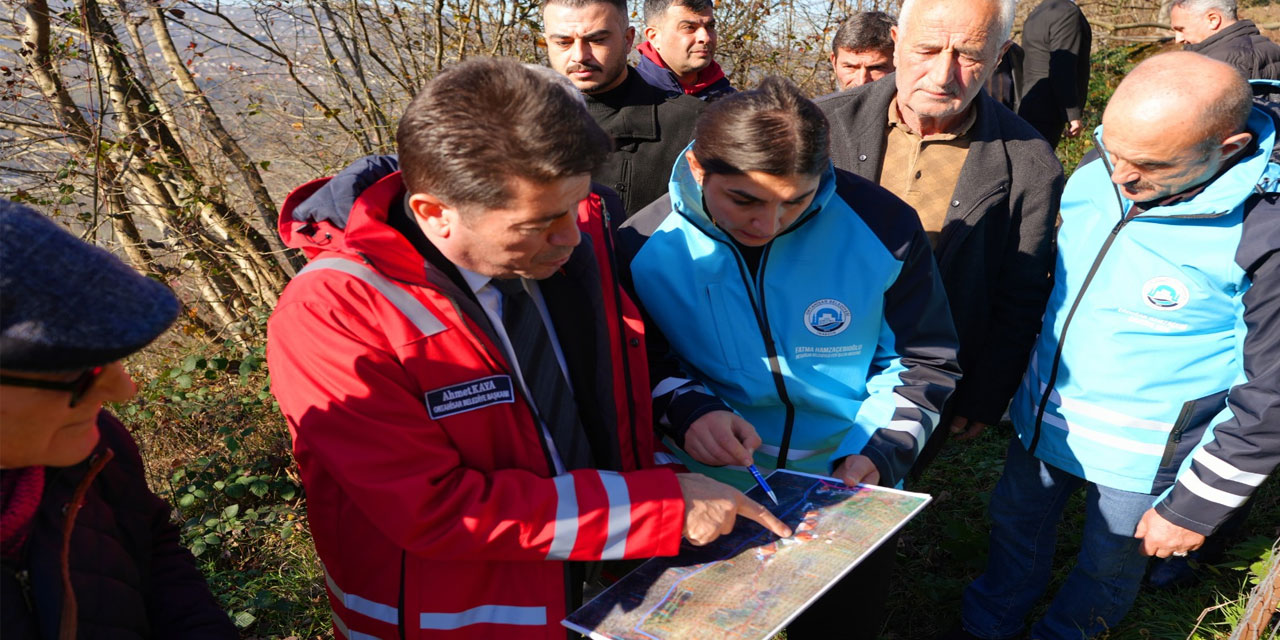 Ortahisar'da yol çalışmaları hız kesmeden devam ediyor