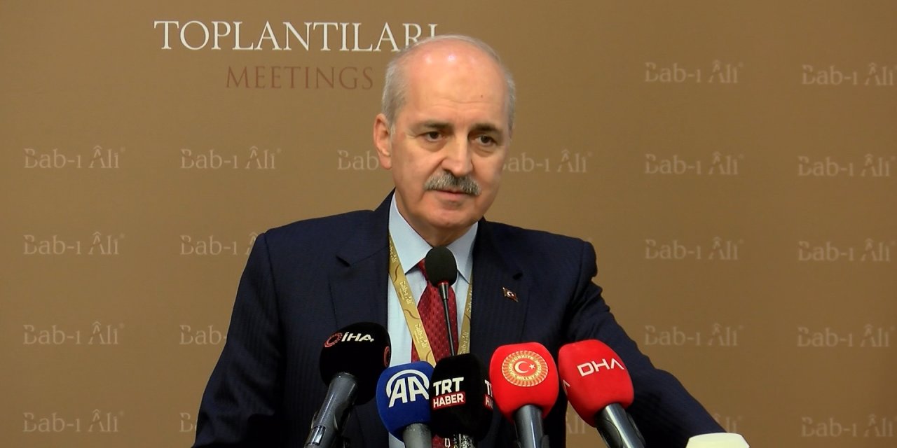 TBMM Başkanı Kurtulmuş: Türkiye olarak üzerimize düşen Suriye halkına demokratik rehberlik yapabilmek