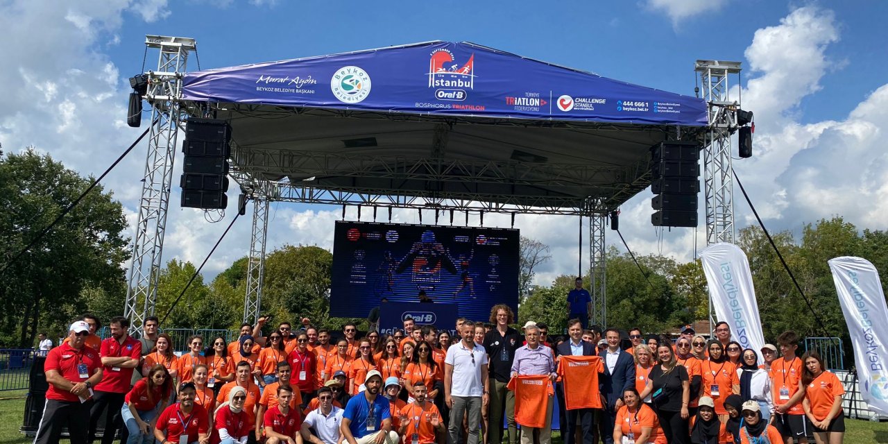3’üncü Kıtalararası Oral-b Challenge İstanbul Triatlonu Beykoz’da Yapıldı