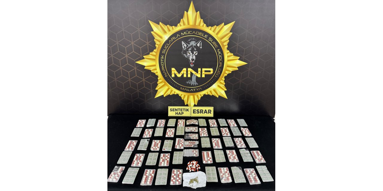 Malatya'da uyuşturucuya 8 tutuklama