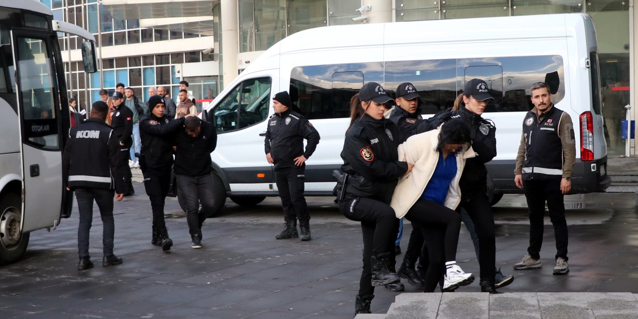 Kayseri'de 'Hücre-6 Operasyonu'nda 13 tutuklama