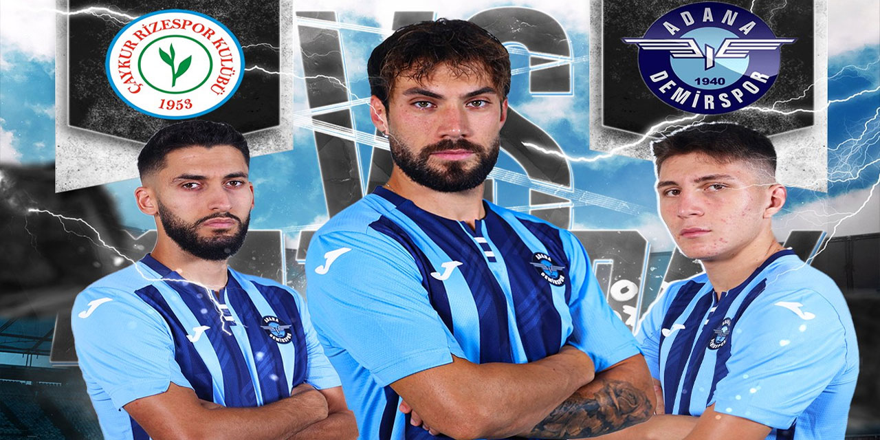 Adana Demirspor’un Çaykur Rizespor maçı ilk 11’i açıklandı