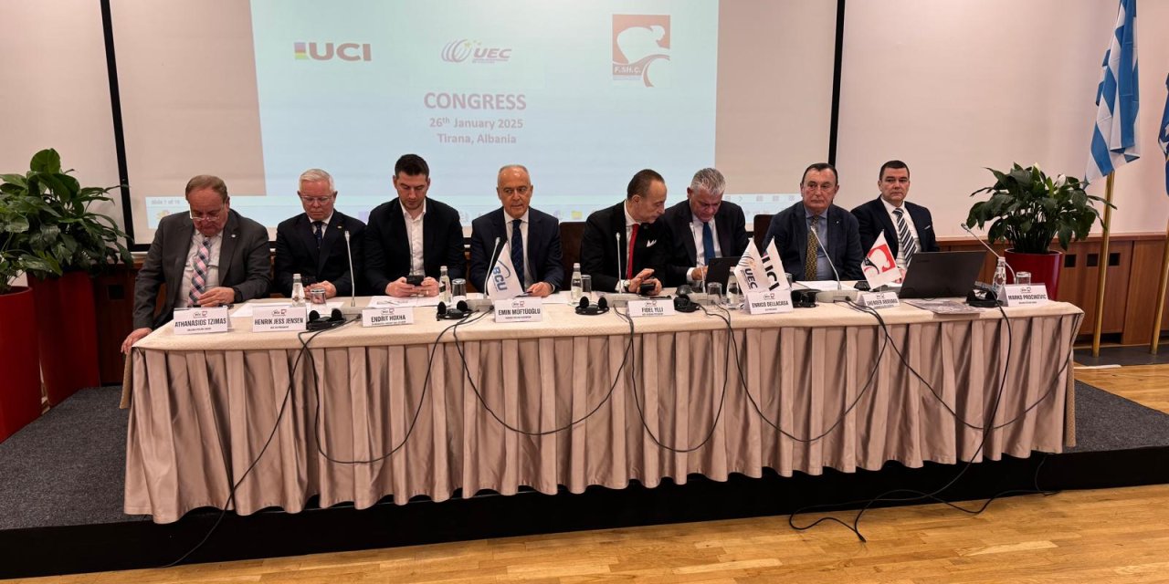 Bisiklet Federasyonu Başkanı Müftüoğlu, Balkan Bisiklet Birliği Başkanlığı’na yeniden seçildi