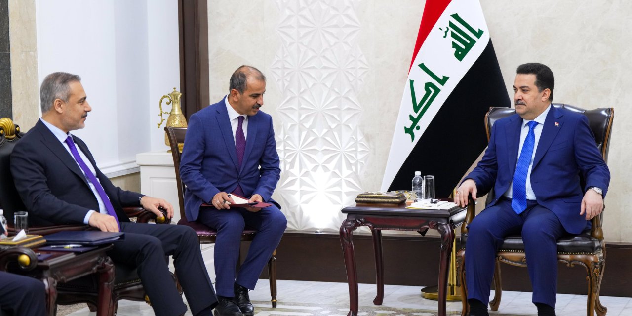 Bakan Fidan, Irak Başbakanı Muhammed Şiya Sudani tarafından kabul edildi