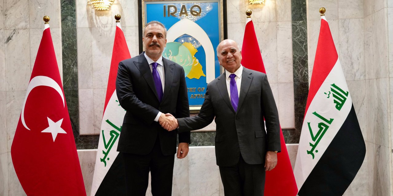 Bakan Fidan, Bağdat’ta Irak Başbakan Yardımcısı ve Dışişleri Bakanı Hüseyin ile görüştü -