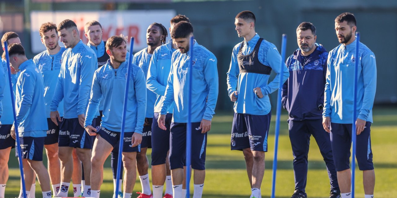 Trabzonspor’da Kayserispor maçının hazırlıkları sürüyor