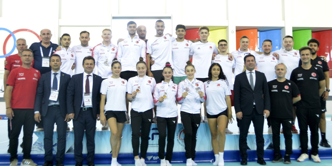 Milli Cimnastikçilerden 8 Madalya