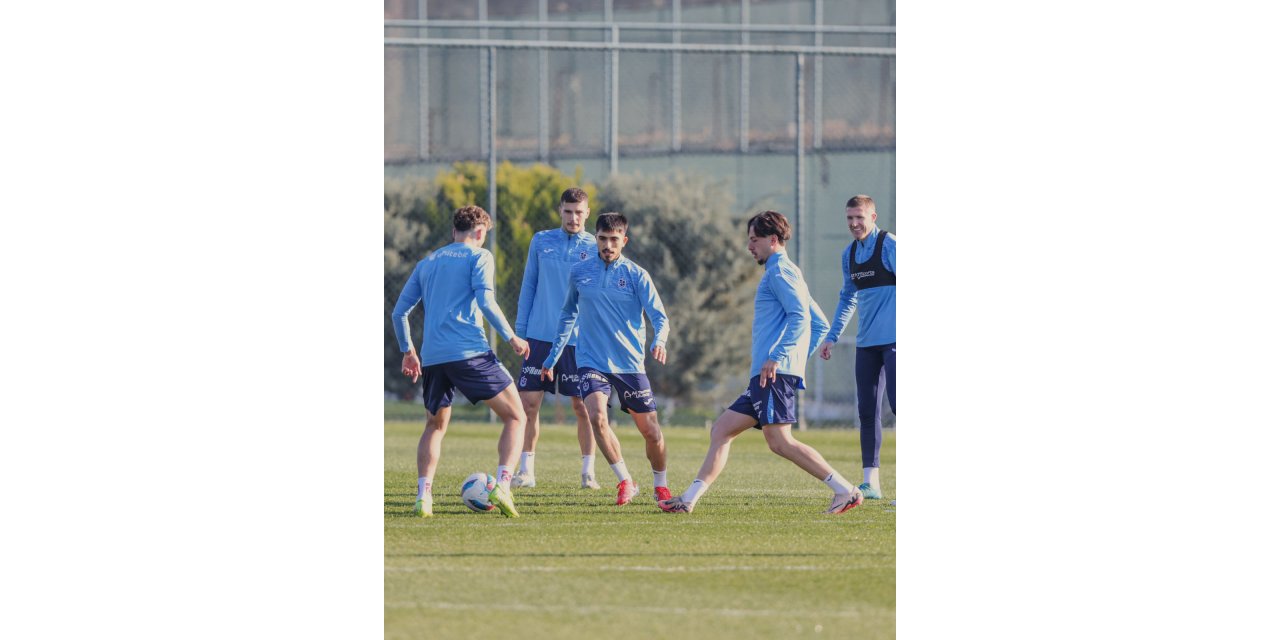 Trabzonspor, İskenderunspor maçının hazırlıklarını sürdürdü