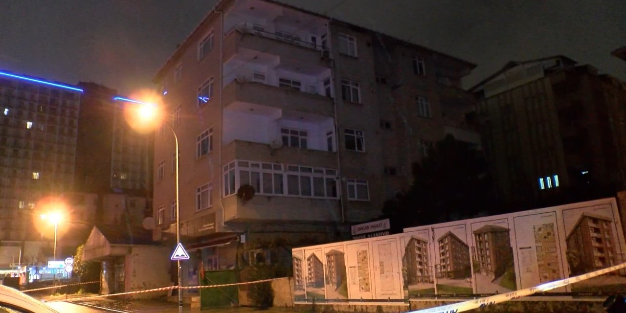 İstanbul- Tuzla'da, kolonlarından ses gelen 4 katlı bina tahliye edildi