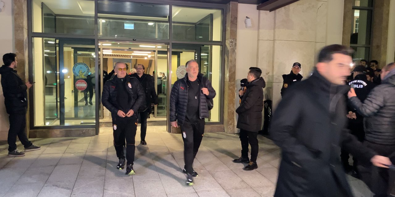 Galatasaray kafilesi, Rize’de