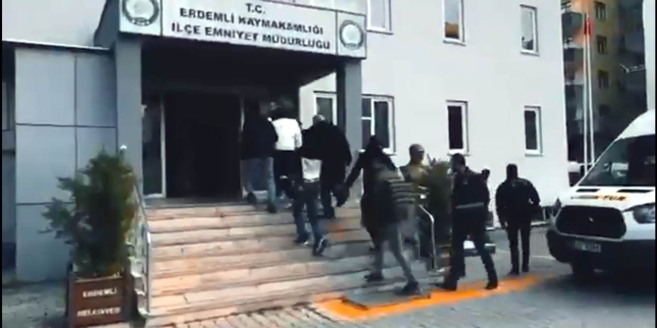 Mersin'de suç örgütü operasyonu: 15 tutuklama