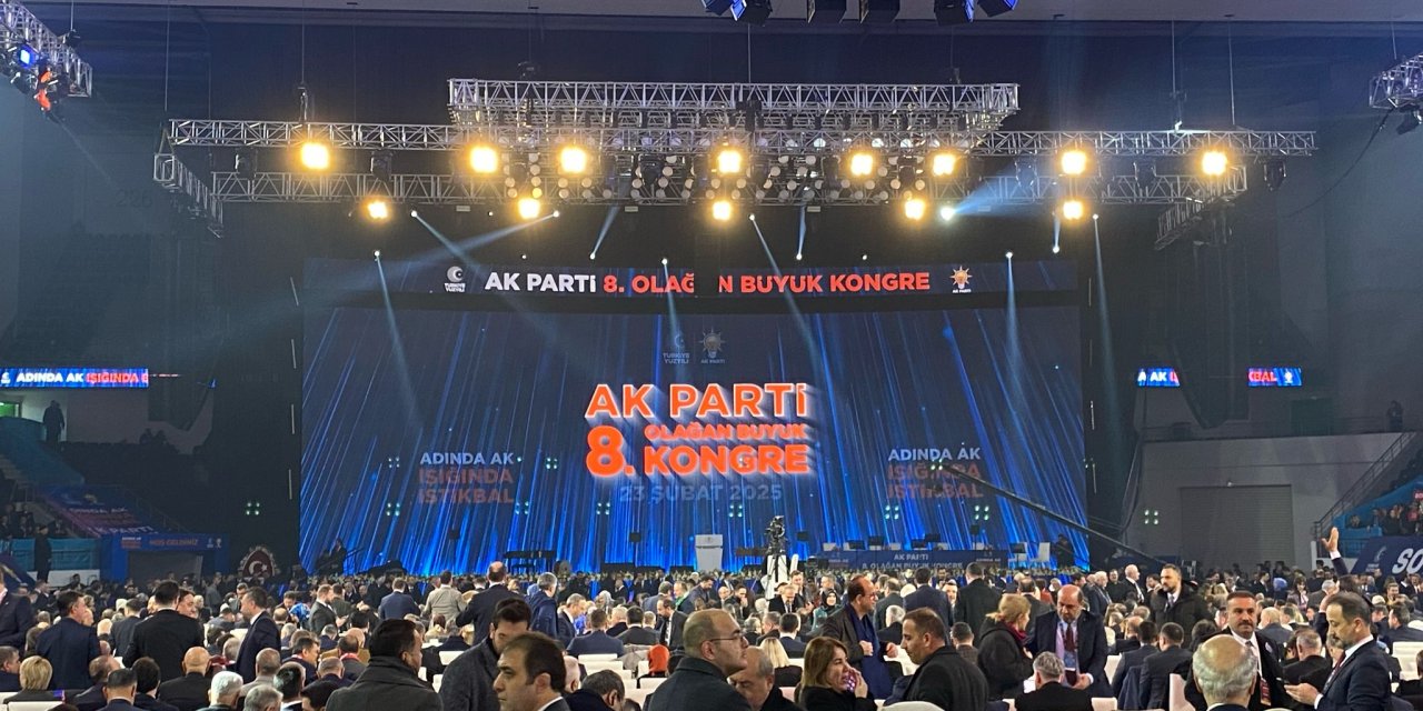 AK Parti'de kongre heyecanı