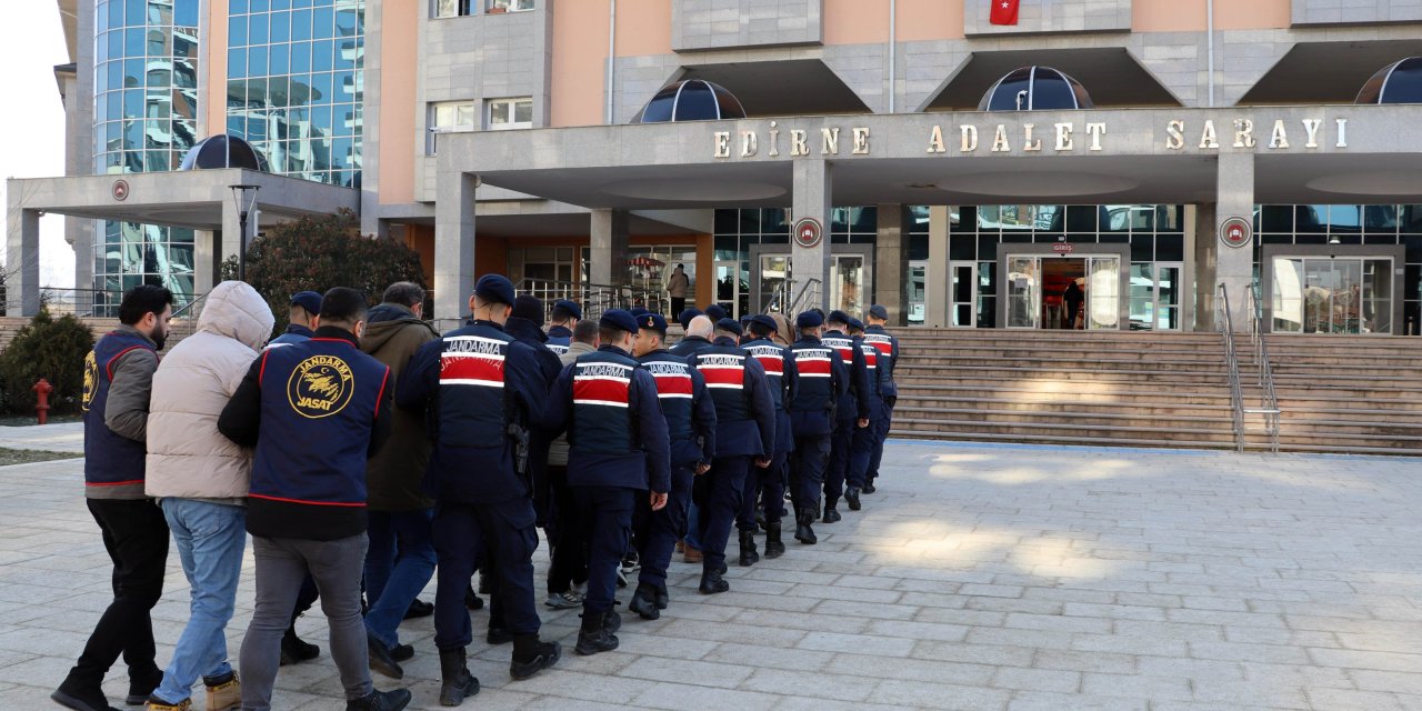 Edirne'de usulsüz ihale soruşturmasında 10 gözaltı