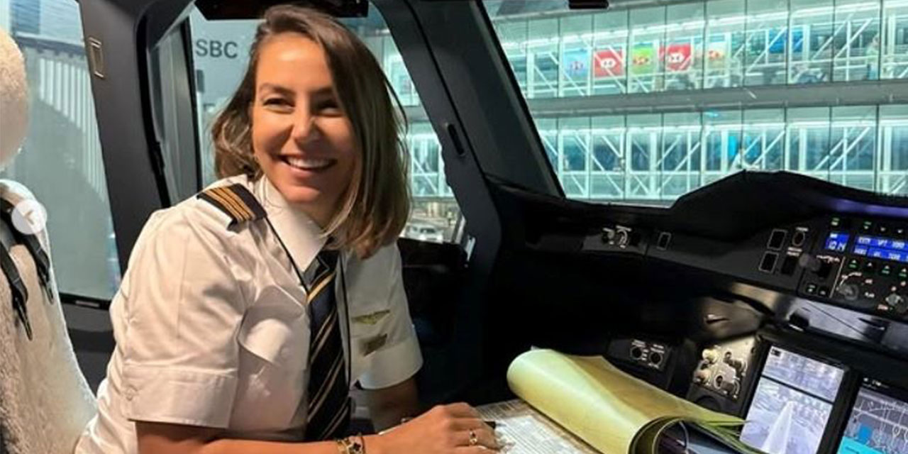 Dünya’nın en büyük yolcu uçağının kaptan koltuğunda ilk Türk kadın pilot