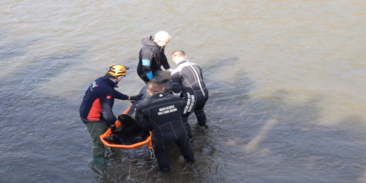 Emekli polisin Yeşilırmak'ta cesedi bulundu