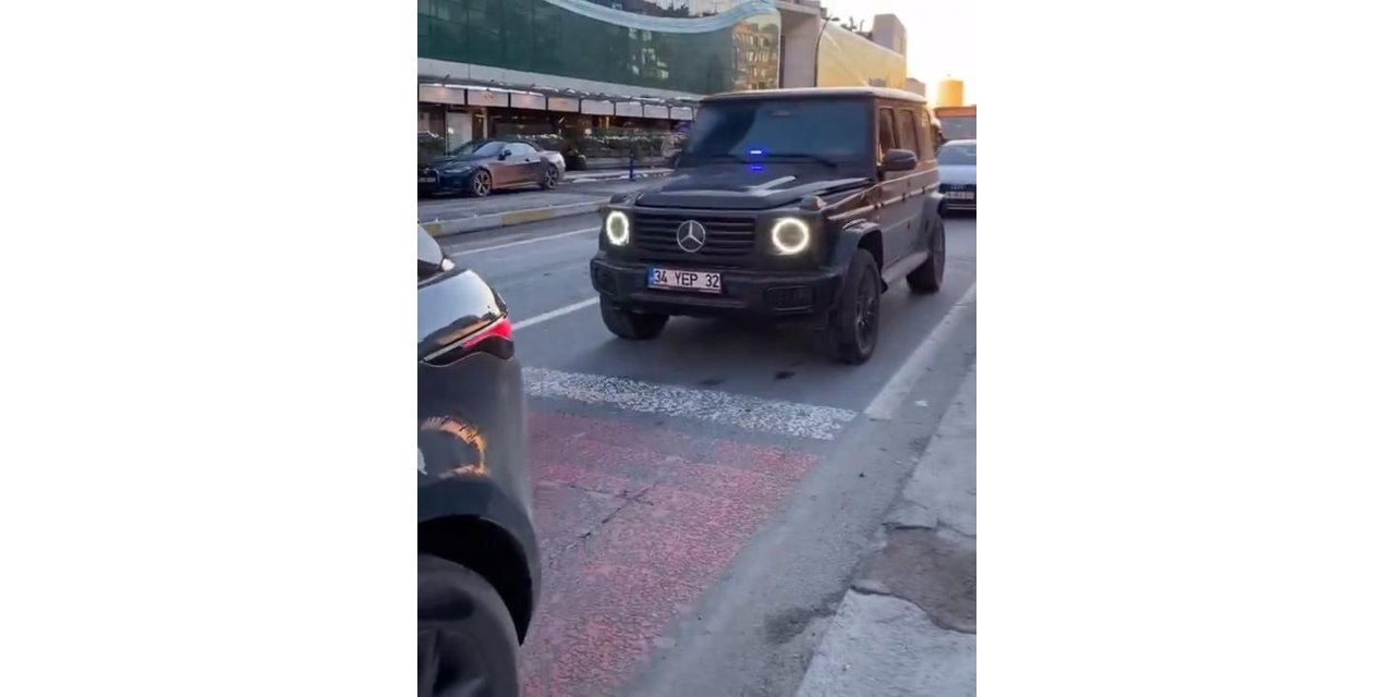 Beşiktaş'ta Hatalı Dönüş Yapan Çakarlı Cipe 139 Bin Tl Ceza