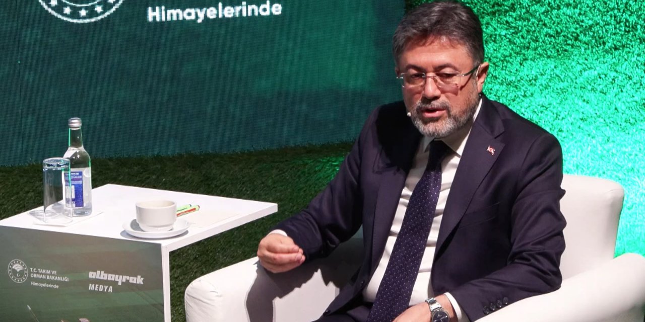 İstanbul- Bakan Yumaklı: Ülkemizde hektar başına kullanılan pestisit 2,3 kilogram