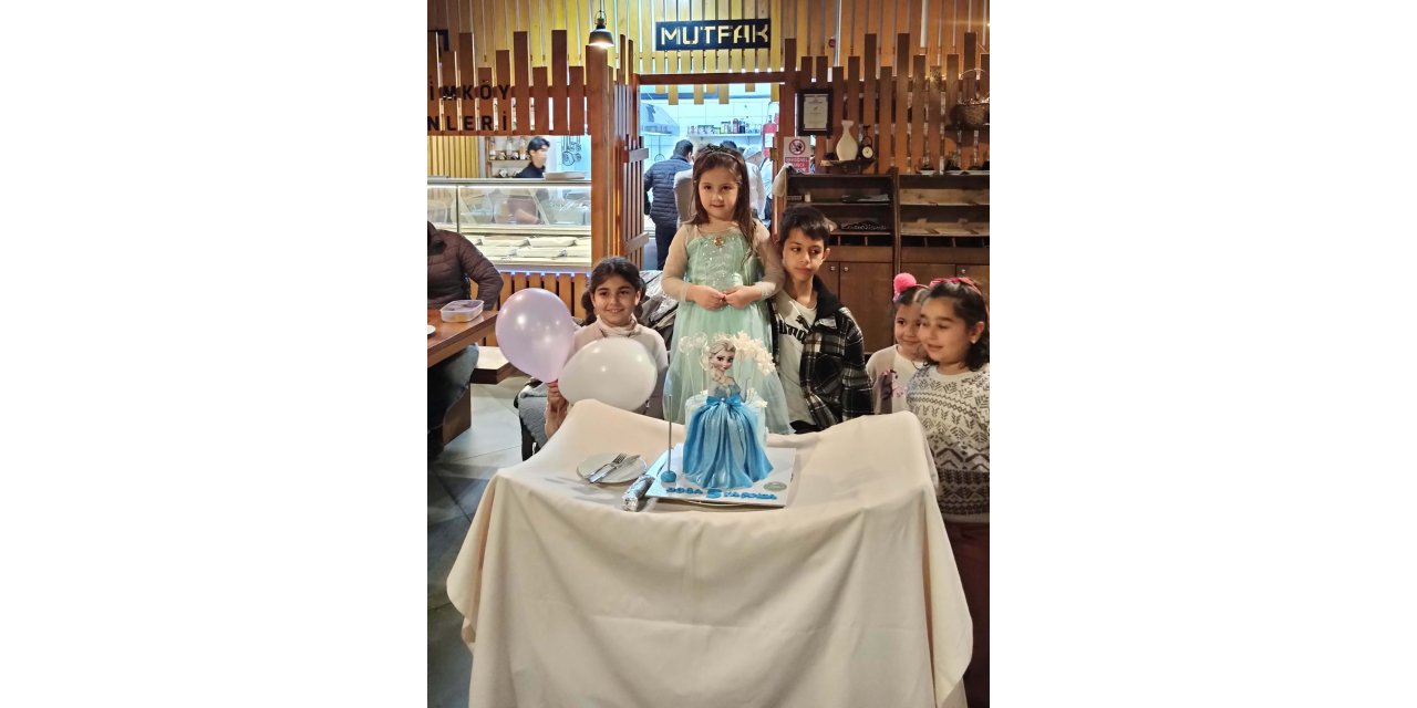 Şehit Kızı Doğa'yı Doğum Gününde, Babasının Meslektaşları Yalnız Bırakmadı