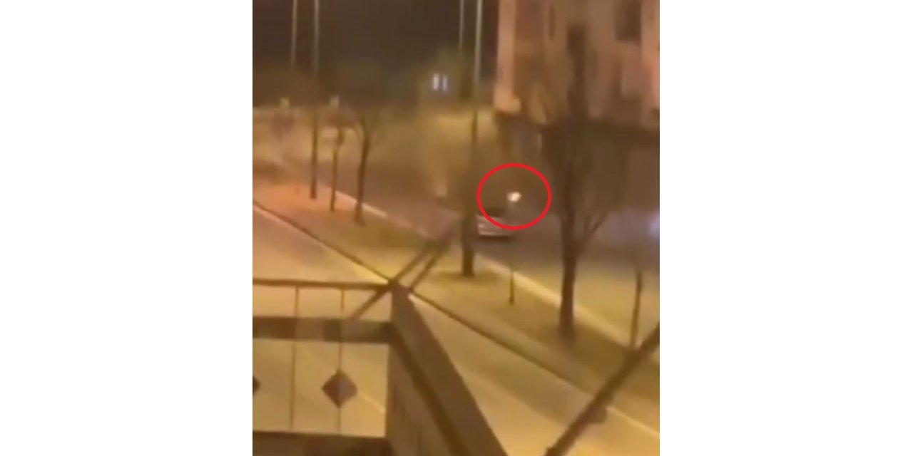 Drift atarak otomobilden ateş açtılar; o anlar kamerada, 2 gözaltı