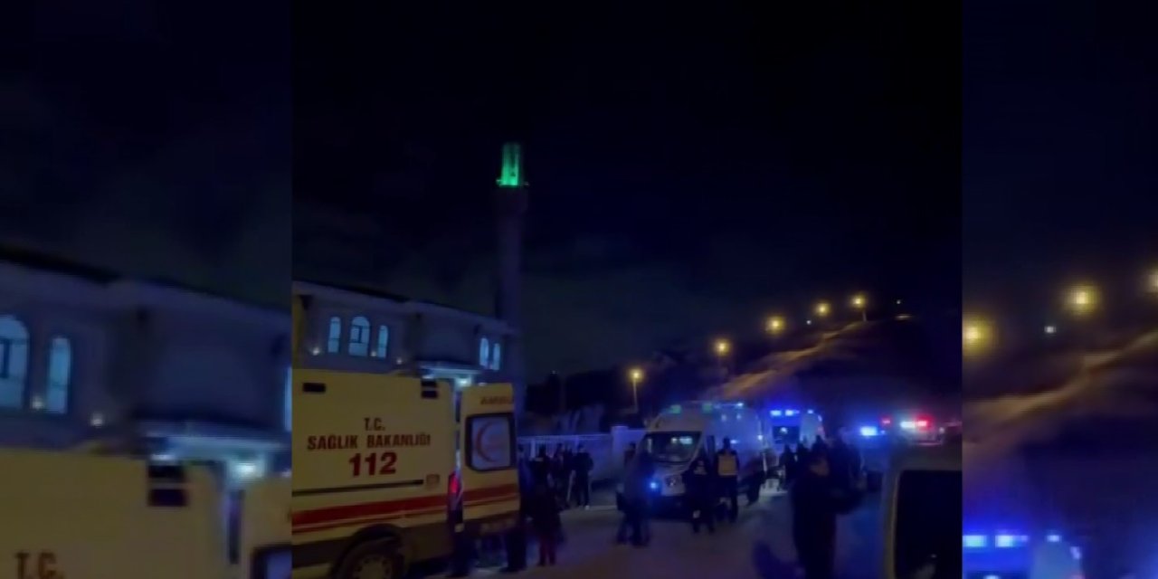 Ankara'da, Camide Doğal Gaz Sızıntısı; 16 Kişi Hastaneye Kaldırıldı