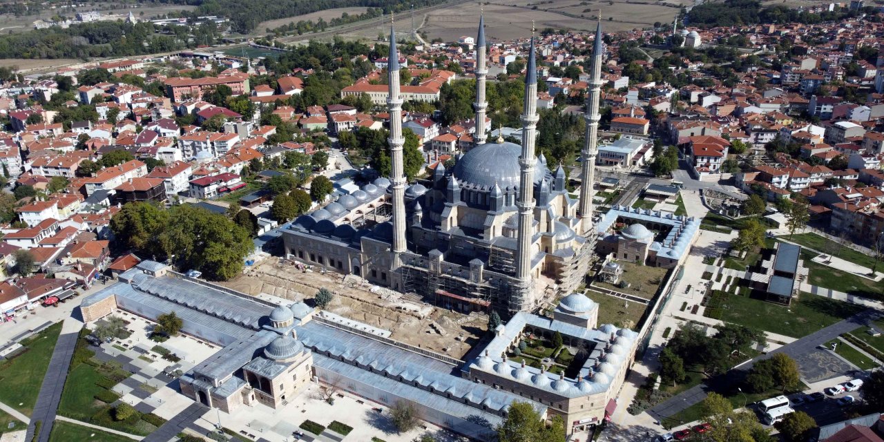 Restorasyonunda Sona Gelinen Selimiye Camii, Vakıflar Haftası'nda Açılacak
