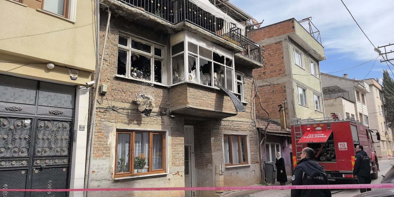 2'nci Kattaki Daire Yandı