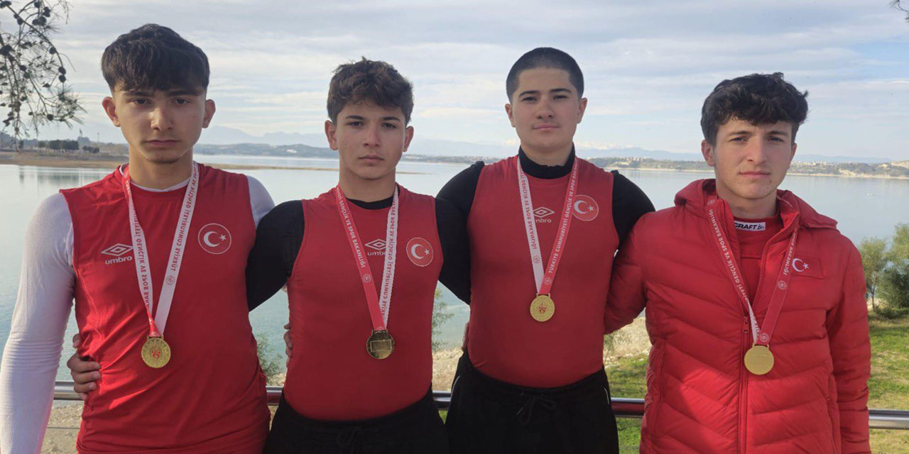 Rize Güneysu Spor Lisesi’nden Kano Şampiyonasında Büyük Başarı