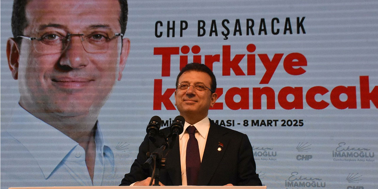 Ekrem İmamoğlu: Partimin ve milletimizin Cumhurbaşkanı adayı olmaya talibim