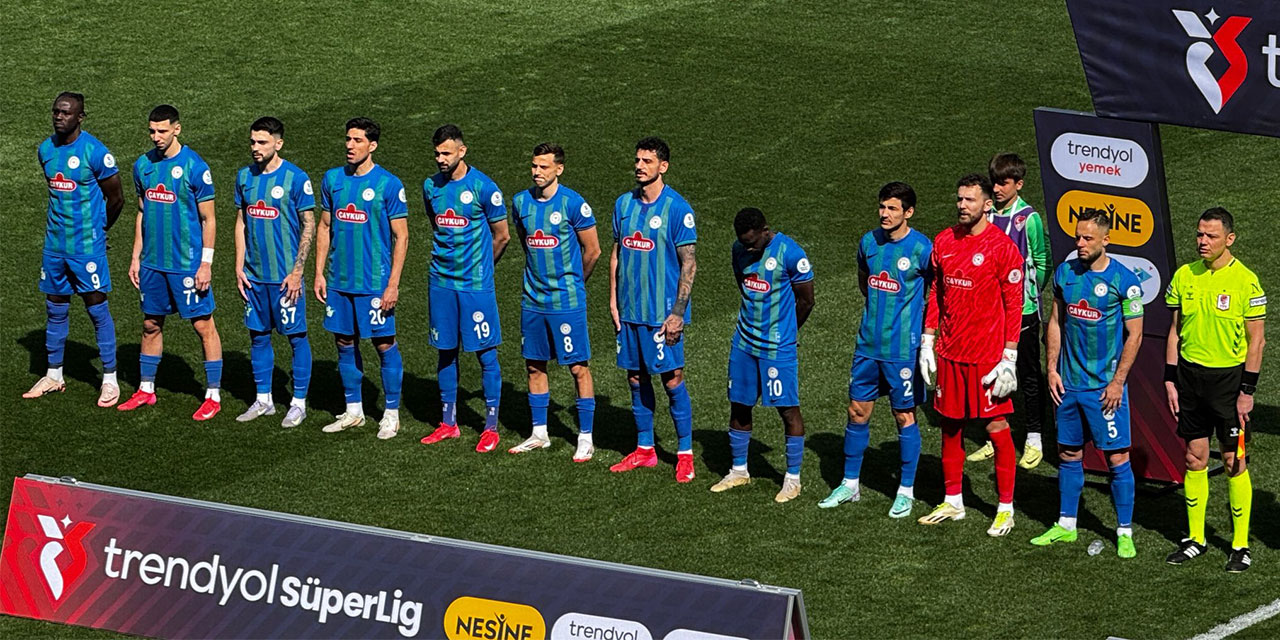 Çaykur Rizespor’un Bodrum FK Maçı Kadrosu Belli Oldu