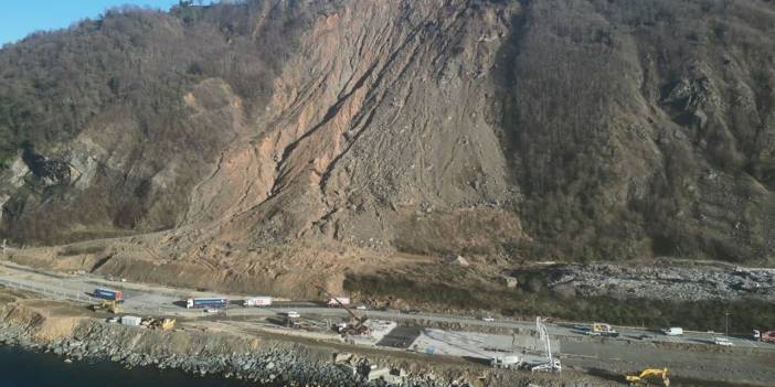 4 kişinin hayatını kaybettiği heyelan bölgesinde tünel çalışması başlatıldı