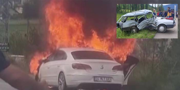 Feci kazada dede ve torun hayatını kaybetti