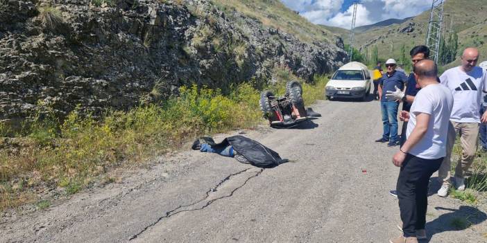 İspir’de kahreden kaza: ATV’den düşen şahıs hayatını kaybetti