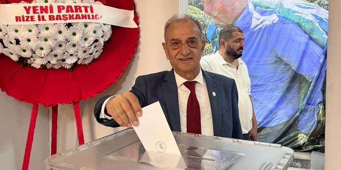 Yeni Parti Rize Merkez İlçe Delege Seçimleri Tamamlandı