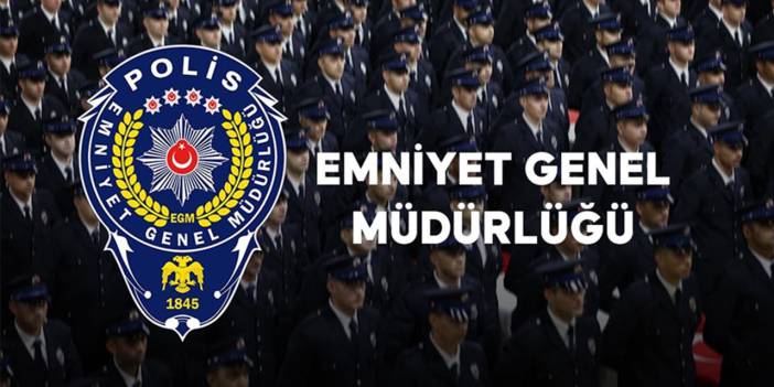 Emniyet Genel Müdürlüğüne 6 bin 250 kadro ihdası Resmi Gazete'de