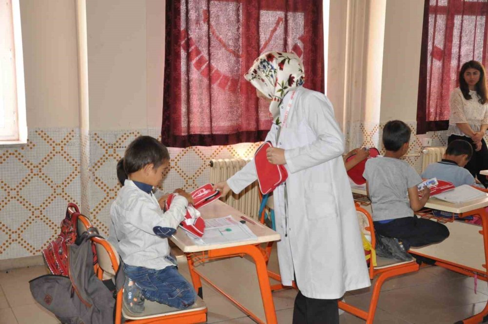 Karaman İl Sağlık Müdürlüğünden öğrencilere sağlık eğitimi