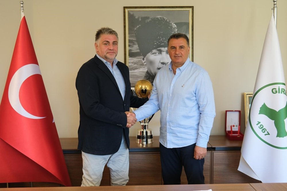 Giresunspor, Mustafa Kaplan ile resmi sözleşme imzaladı