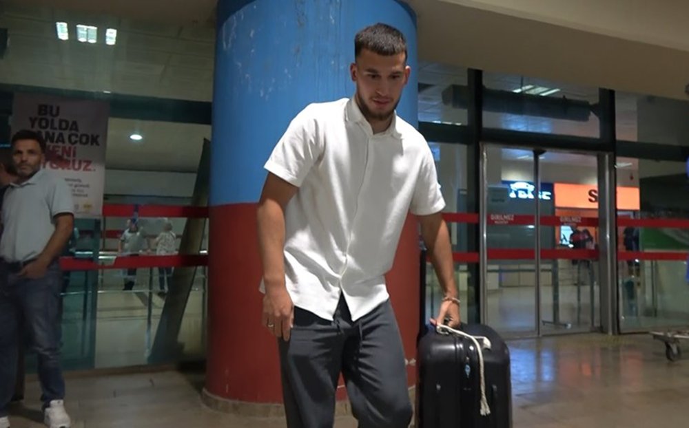 Trabzonspor'un Yeni Transferi Mehmet Can Aydın Trabzon’da