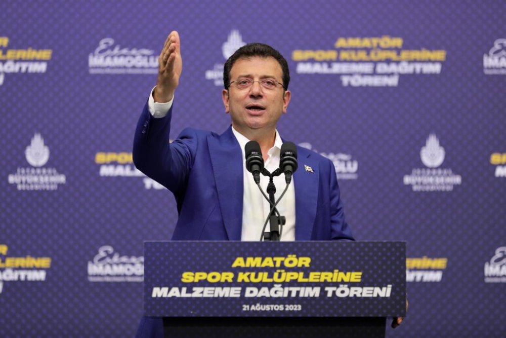 İmamoğlu: Hedefimiz 2036'da İstanbul'da Olimpiyatlara Ev Sahipliği Yapmak