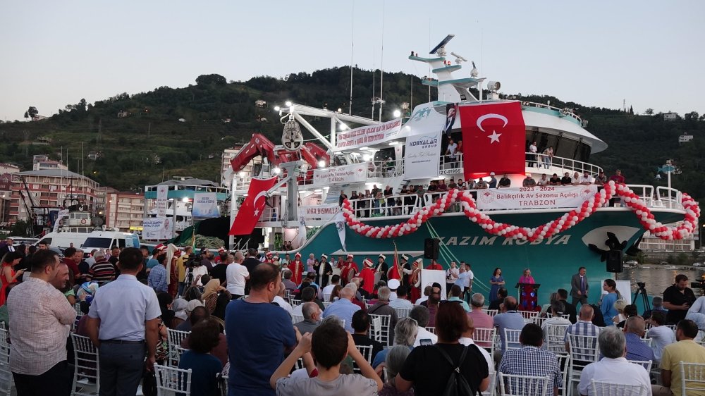 Trabzon'da 'Balık Avı' Sezonu İçin Tören