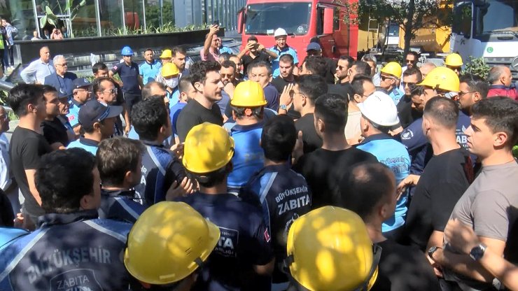 Zeytinburnu'nda Yıkım Sırasında Arbede