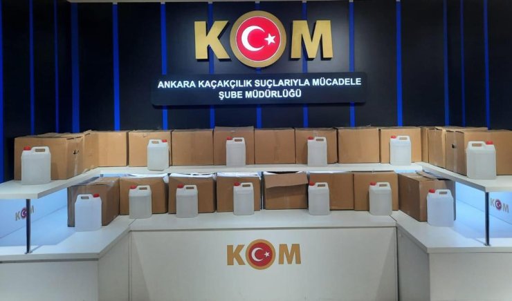 Ankara'da Kaçak Sigara Operasyonu: 2 Gözaltı